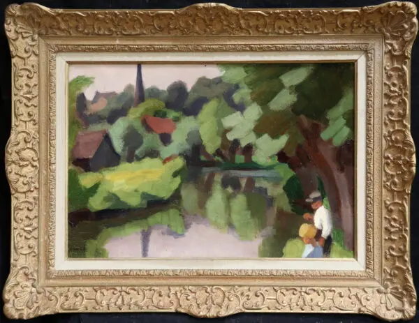 L’Epte a Dangu – Normandy - Buy Fine Paintings Online