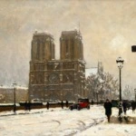Notre Dame sur la neige – Paris thumbnail