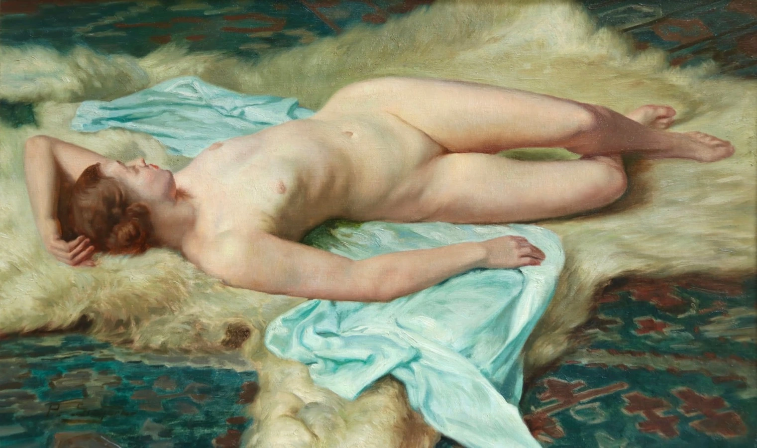 Nu Allonge - Buy Fine Paintings Online