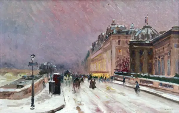 Winter – Paris - Buy Fine Paintings Online
