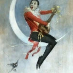 Pierrot – Design for Theatre de la Gaite – Paris c. 1880 thumbnail