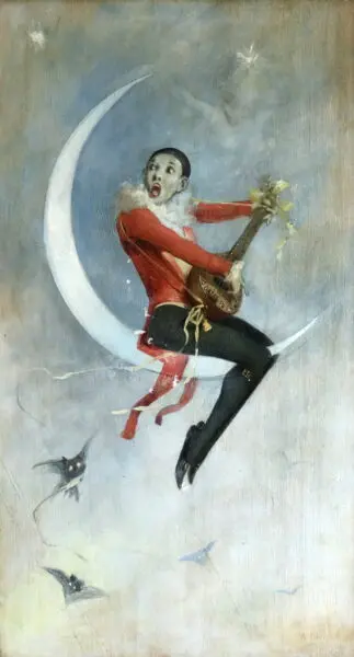 Pierrot – Design for Theatre de la Gaite – Paris c. 1880 - Buy Fine Paintings Online