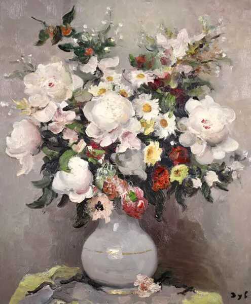 Fleurs dans une vase - Buy Fine Paintings Online