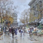 Marche Aux Fleurs – Place de la Madeleine, Paris thumbnail