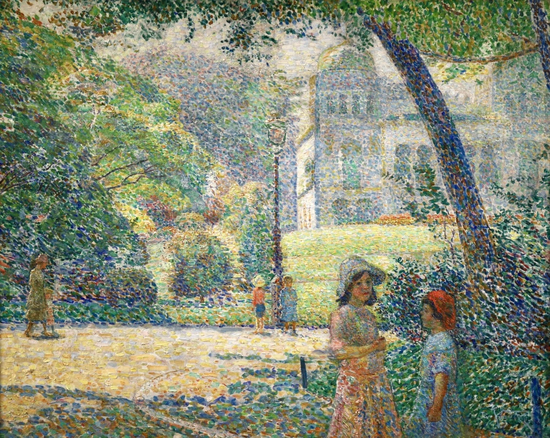 Le Parc Montsouris – Au Matin - Buy Fine Paintings Online