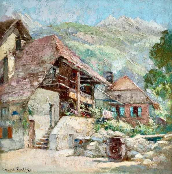 Chalets – Talloires - Buy Fine Paintings Online