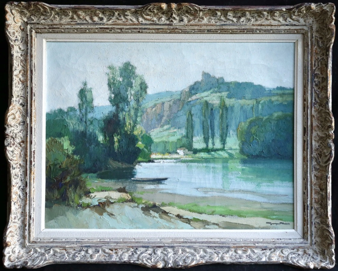 La Dordogne at Taillefer - Buy Fine Paintings Online