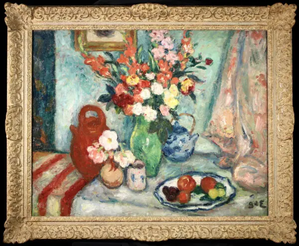 Fleurs, Pommes et Prunes - Buy Fine Paintings Online