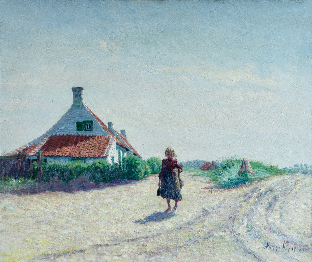 Buy Young Girl in the Dunes Painting at Leighton Fine Art
