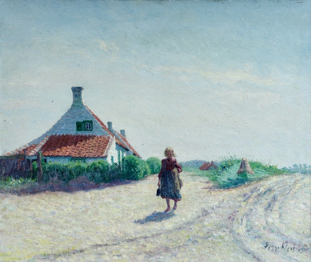 Young Girl in the Dunes - Buy Fine Paintings Online
