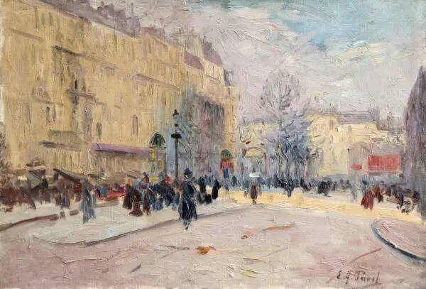 Les Grands Boulevards – Paris - Buy Fine Paintings Online
