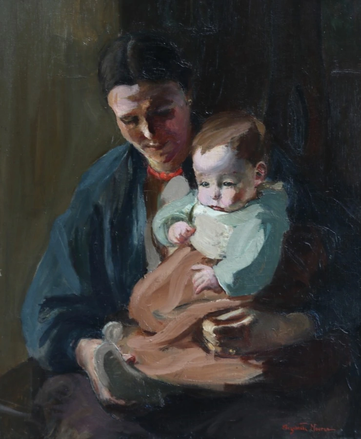 Maternite - Buy Fine Paintings Online
