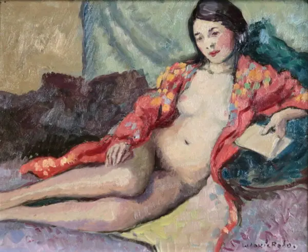 Nude on bed - Buy Fine Paintings Online