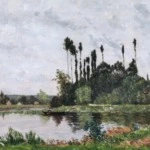 Lavandiere sur la rivière thumbnail