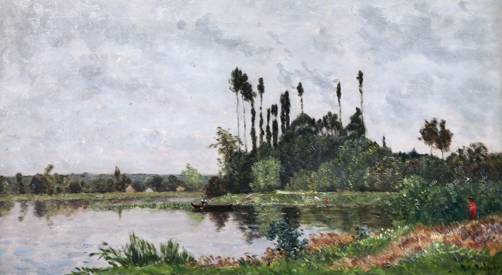Lavandiere sur la rivière - Buy Fine Paintings Online
