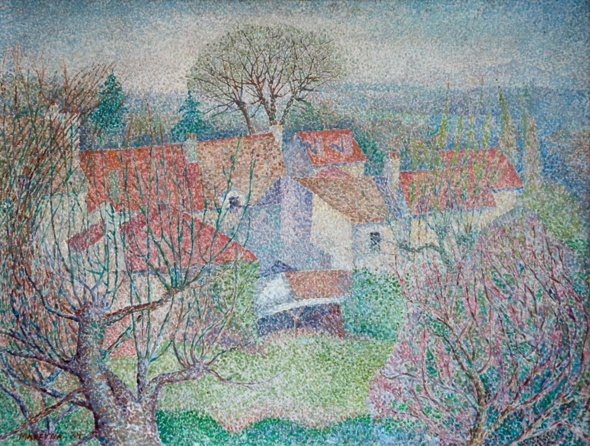 Vue de Saint-Leu-la-Forêt - Buy Fine Paintings Online