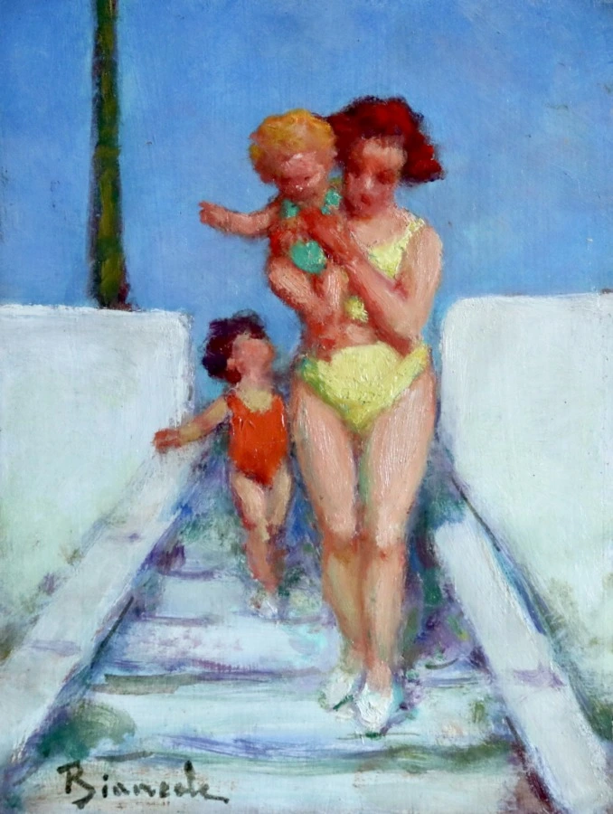 Sur La Riviera - Buy Fine Paintings Online