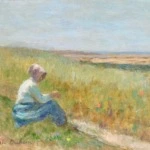 Jeune Femme en Paysage thumbnail