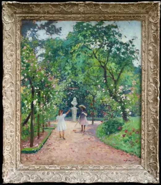 Playing in the Park - Buy Fine Paintings Online