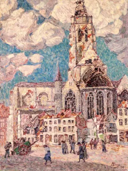 La Tour Blessée, Oudenaarde - Buy Fine Paintings Online