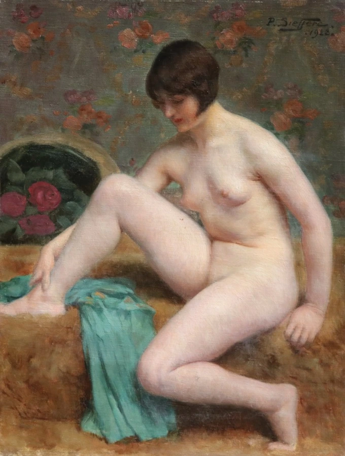 Nude Bather - Buy Fine Paintings Online
