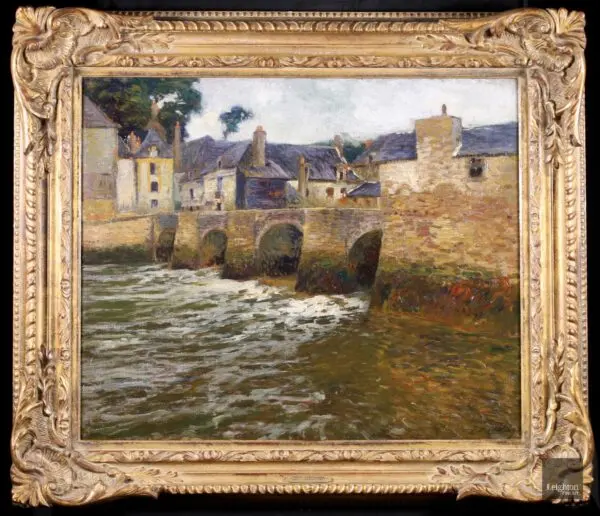 Saint Goustan Bridge – Auray , Brittany - Buy Fine Paintings Online