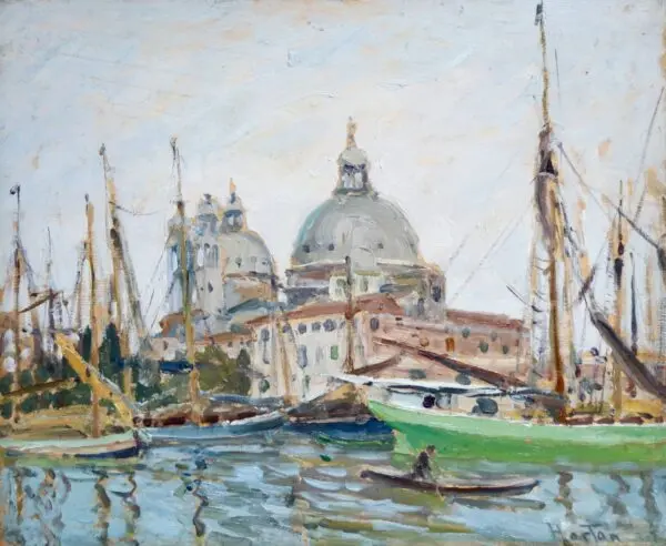Basilica di Santa Maria della Salute – Grand Canal, Venice - Buy Fine Paintings Online