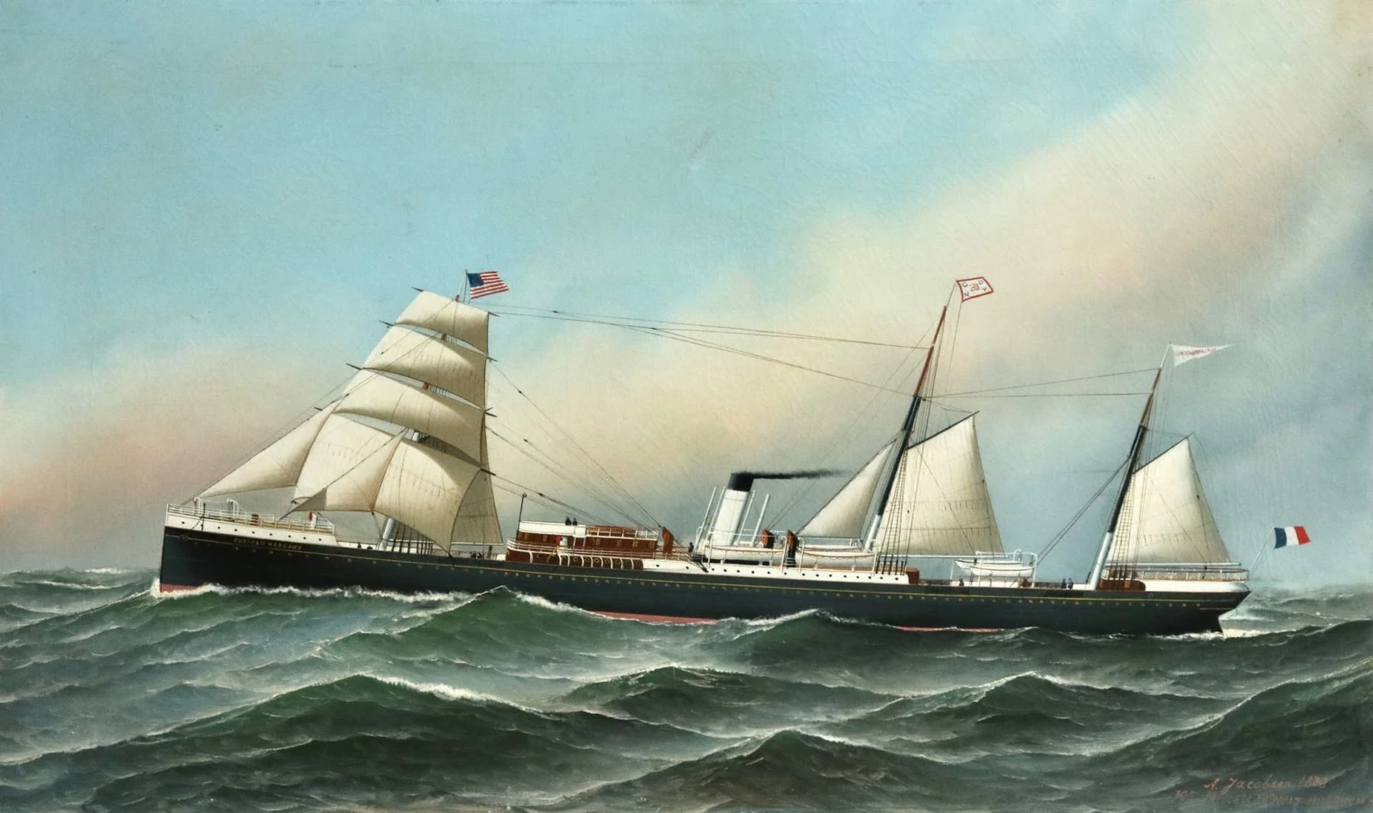 S.S. Chateau Margaux - Buy Fine Paintings Online