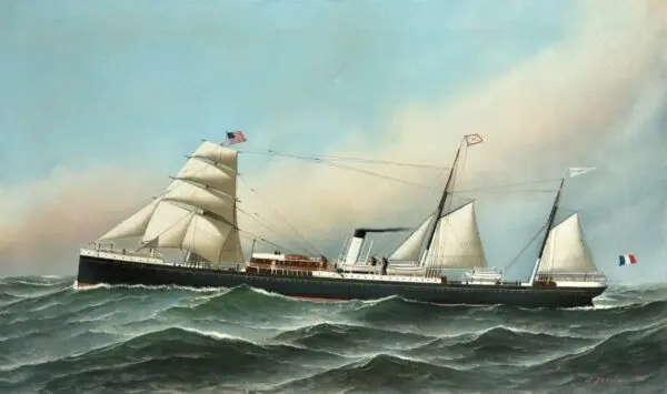 S.S. Chateau Margaux - Buy Fine Paintings Online