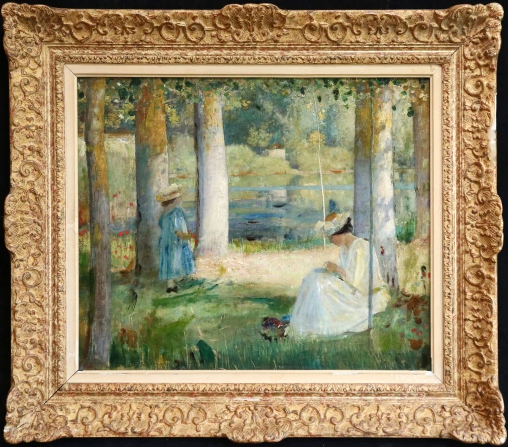 By The Lake – Summer - Buy Fine Paintings Online