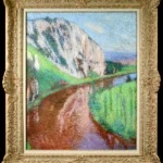 Le Lot en dessous des falaises de Saint Cirq Lapopie thumbnail