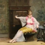 Orientalist Girl in Interior thumbnail