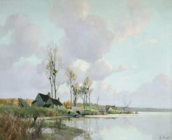 Automne Au Marais - Buy Fine Paintings Online