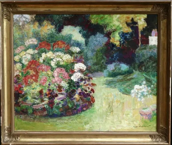 Le Jardin Fleuri - Buy Fine Paintings Online