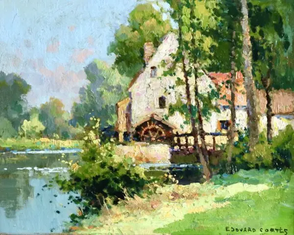 Le Moulin de Trotté près de Saint Céneri-le-Gerei - Buy Fine Paintings Online