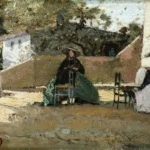 Deux couseuses sur une terrasse en Provence thumbnail