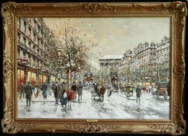 Boulevard de la Madeleine - Buy Fine Paintings Online