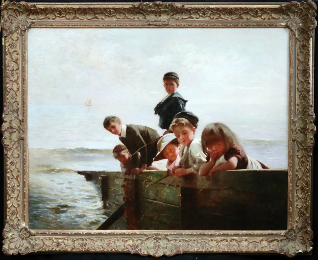 The Fishing Party - Buy Fine Paintings Online