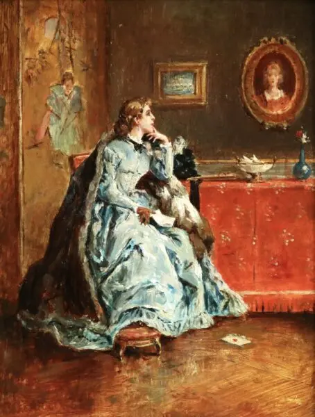Portrait of Sarah Bernhardt - Buy Fine Paintings Online