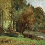 Figure by a Cottage thumbnail