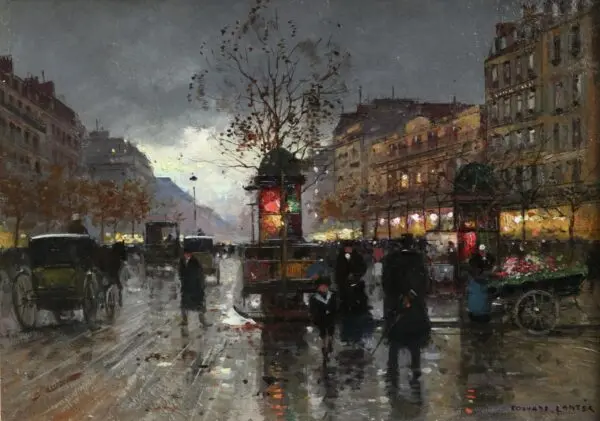 Les Grands Boulevards - Buy Fine Paintings Online