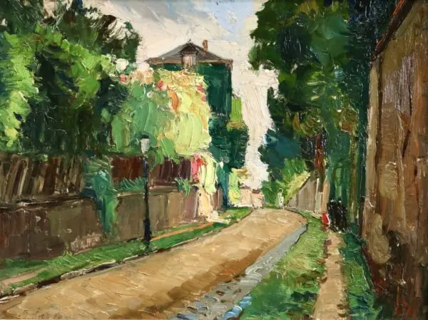 Vue de Montmartre - Buy Fine Paintings Online