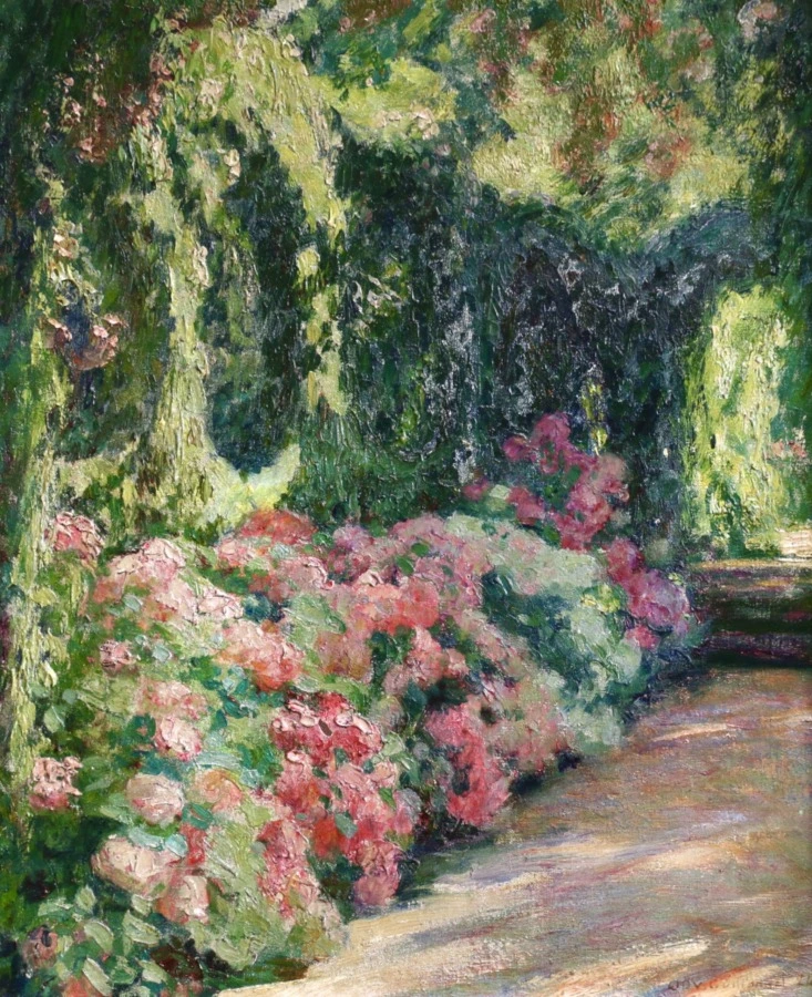Jardin Fleuri - Buy Fine Paintings Online