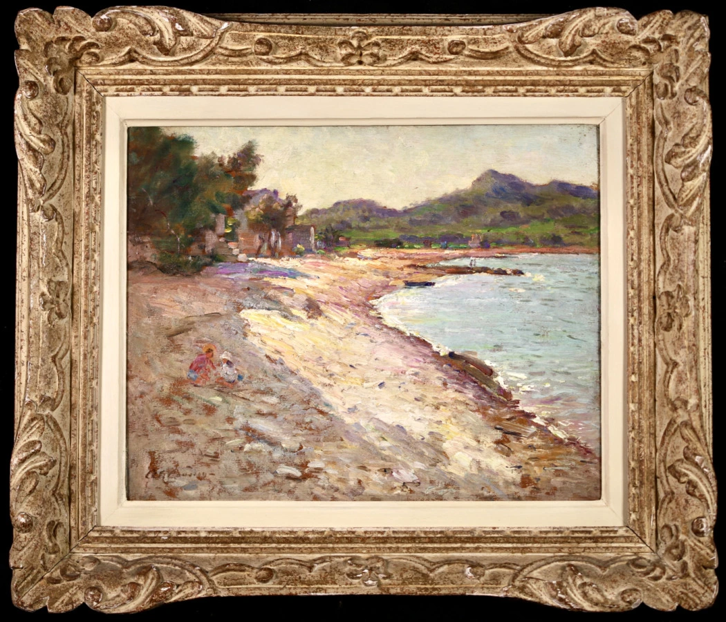 Enfants Sur La Plage - Buy Fine Paintings Online
