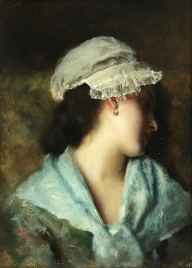 Fille Au Repos - Buy Fine Paintings Online