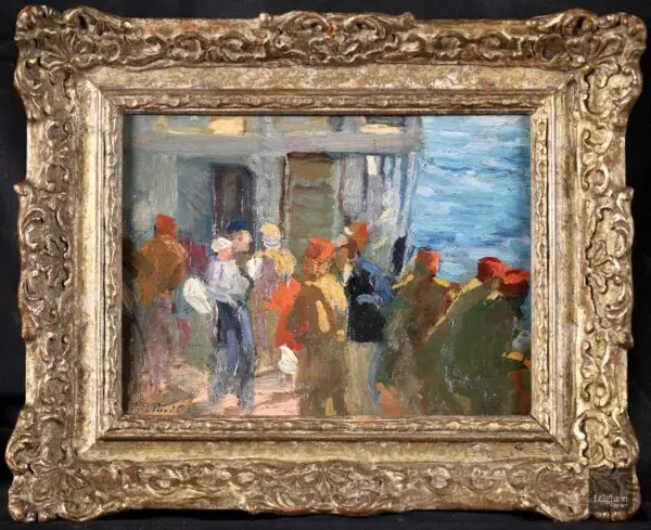 L’Embarquement - Buy Fine Paintings Online