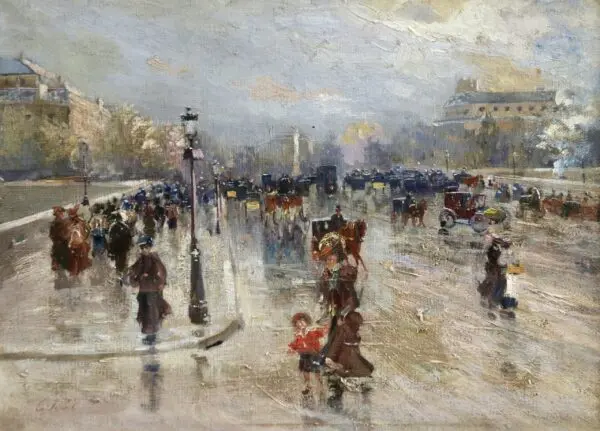 Pont De La Concorde - Buy Fine Paintings Online