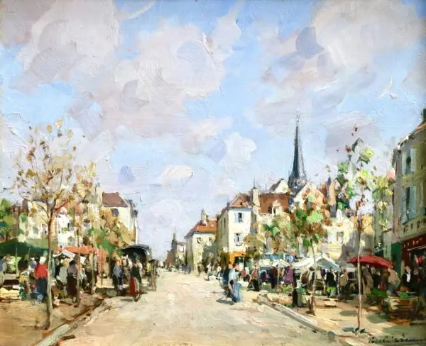 Market Day - Buy Fine Paintings Online