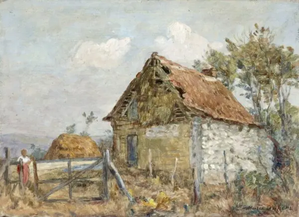 The Old Farm - Buy Fine Paintings Online