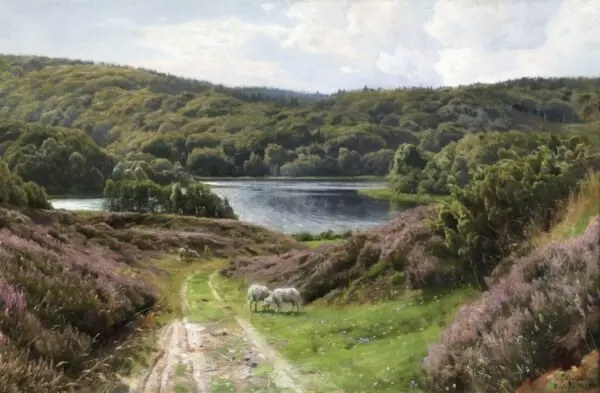 Virklund – East Jutland - Buy Fine Paintings Online